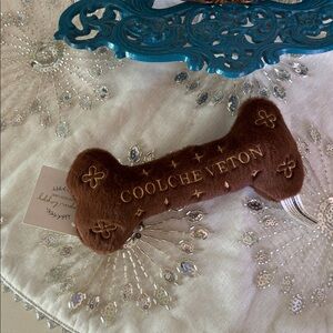 Brown Plush Dog Toy Louis Vuitton fax ~ designer dog Gucci’s Paw Pawtique